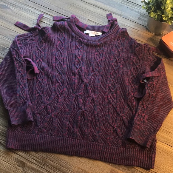 Project Naadam Ladies Cold Shoulder Sweater- NWOT - Picture 7 of 8